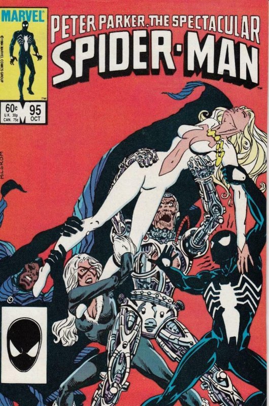 SPECTACULAR SPIDER-MAN #95, VF/NM, Cloak Dagger, 1976 1984, more in store