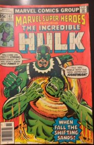 Marvel Super-Heroes #67 (1977) Hulk 