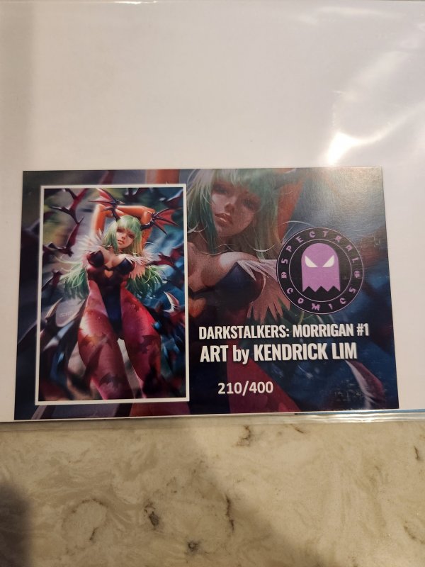 Darkstalkers: Morrigan #1 Derrick Chew Virgin Variant