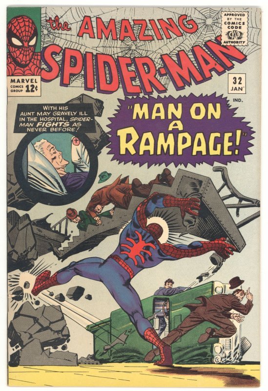 The Amazing Spider-Man #32 (1966) high grade beauty!