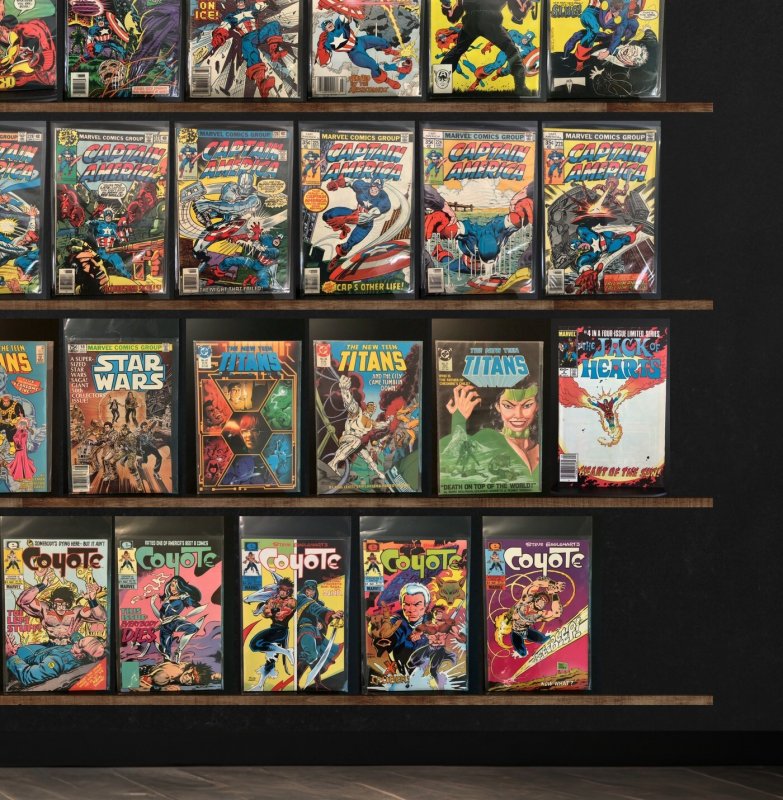 Huge Lot 140+ Comics with Captain America, The Incredible Hulk & More!