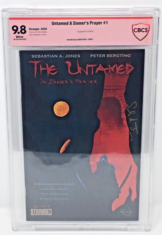 Untamed A Sinner's Prayer #1 1st App. of Niobe SIGNED by writer S.A. Jones - KEY