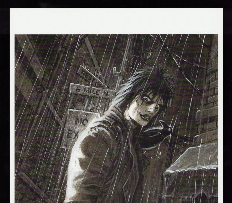 The Crow: Dead Time #3 (2025) O'Barr Variant Cover 11 x 17 Art Print. SIGNED