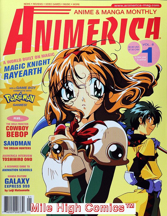 Vol. 9 #5 Animerica Vintage Anime Magazine - The Magic User's Club