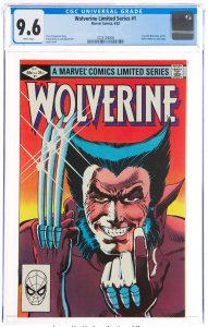 Wolverine #1 (Marvel, 1982) CGC Graded 9.6