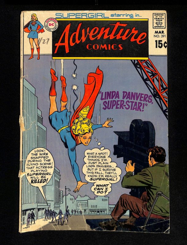 Adventure Comics #391 Superman!