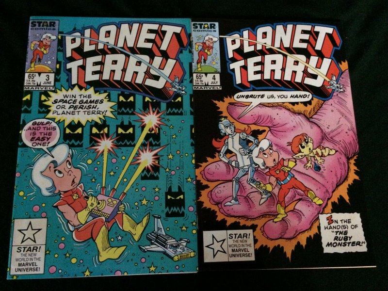 PLANET TERRY #3, 4 VFNM Condition