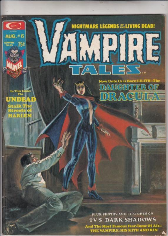 Vampire Tales #6 (May-74) VF+ High-Grade Morbius the Living Vampire