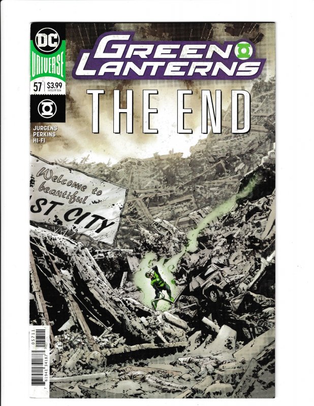 GREEN LANTERNS #57 (2018)  MIKE PERKINS | TRADE DRESS