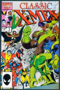Classic X-Men 2 NM+ 9.6 Direct Edition Marvel 1986