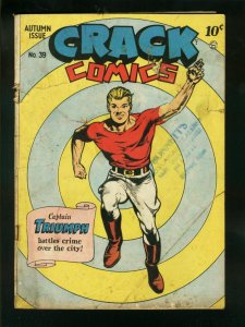 Crack--#39--1945--COMIC BOOK--Quality--VG