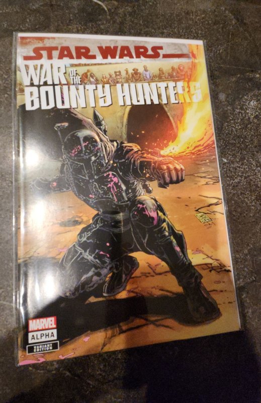 Star Wars: War of the Bounty Hunters Alpha Camuncoli Cover A (2021)