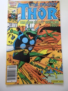 Thor #366 (1986) 1st Throg Cover! VG Condition