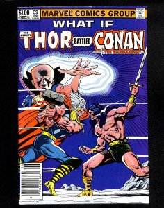 What If? (1977) #39 Thor Battled Conan!
