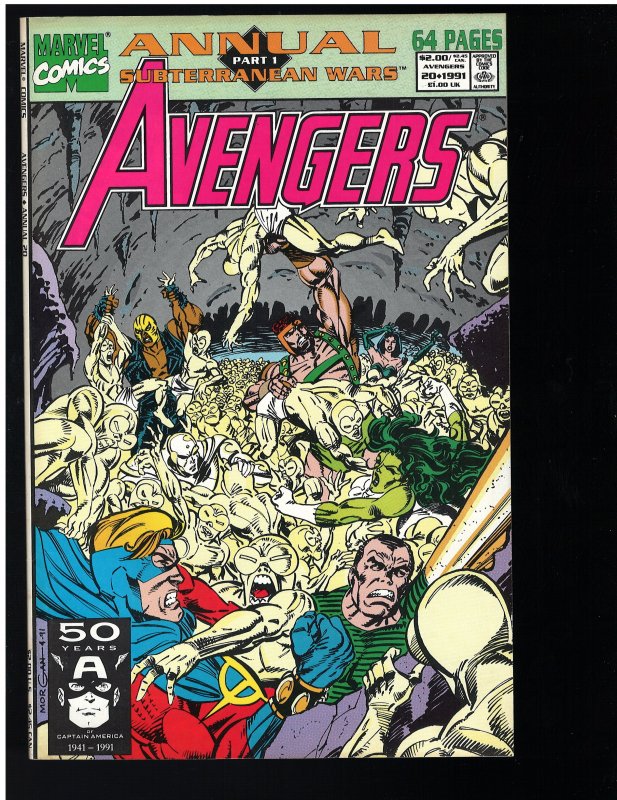 Avengers #20 Annual (Marvel, 1991)