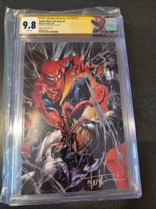 SPIDER-MAN LIFE STORY #1 CGC 9.8 SS KIRKHAM VIRGIN VARIANT 2019 MINT