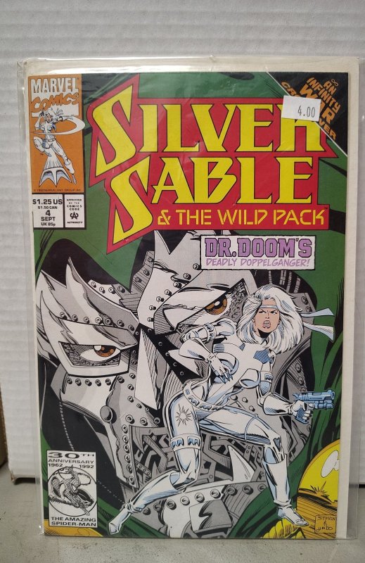 Silver Sable and the Wild Pack #4 (1992). H28