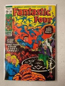 Fantastic Four #110 Annihilus, Agatha Harkness 4.5 (1971)