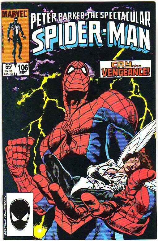 Spider-Man, Peter Parker Spectacular #106 (Sep-85) NM/NM- High-Grade Spider-Man