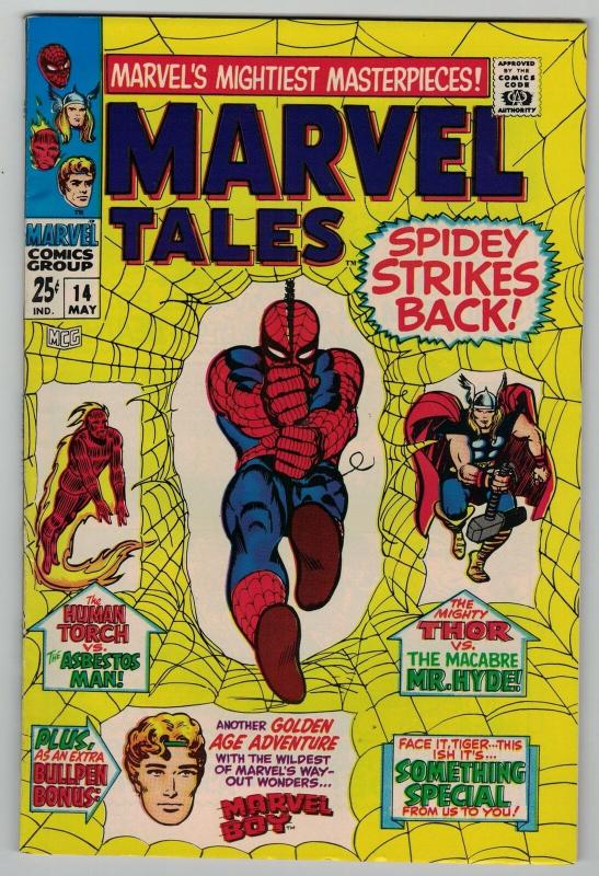 MARVEL TALES 14 FINE PLUS  MAY 1968