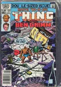 Marvel Two-in-One #100 (1983) Ben Grimm