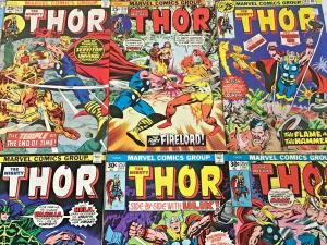 THOR#202-292 FN-VF LOT 1972-78 (30 BOOKS) MARVEL BRONZE AGE COMICS