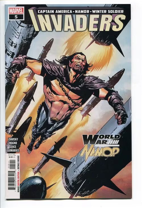 INVADERS (2018 MARVEL) #5 CVR A JACKSON BUTCH GUICE