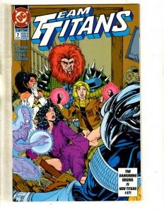 Lot Of 12 Team Titans DC Comic Books # 4 4 5 6 7 8 9 10 11 12 13 14 Robin JF14