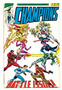 Champions (1987 Hero) #5 VF