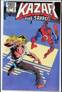 Ka-Zar the Savage #25 (1983) Ka-Zar