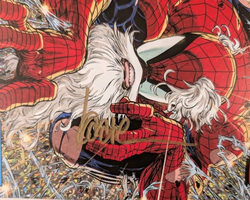 SPIDER-MAN REIGN 2 #1 SIGNED KAARE ANDREWS SDCC 2024 EXCLUSIVE LTD W/COA + CARD!