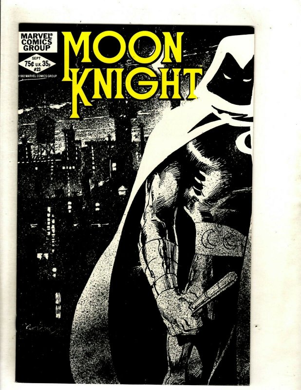 Lot Of 10 Moon Knight Marvel Comic Books # 21 22 23 24 25 26 27 28 29 30 HJ9