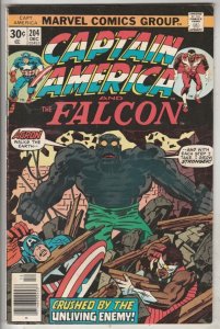 Captain America #204 (Dec-76) VF/NM High-Grade Captain America