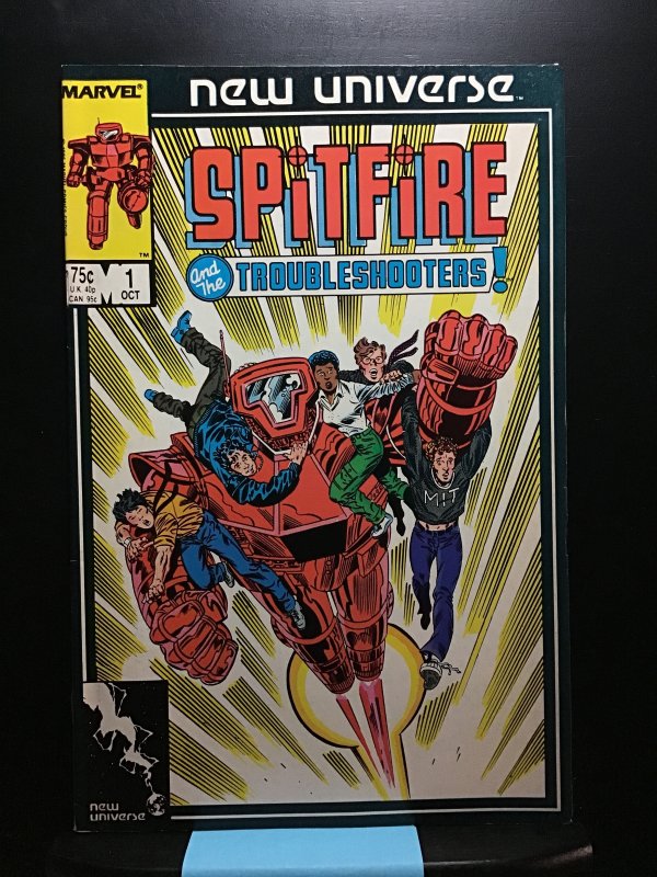 Spitfire and the Troubleshooters #1 Direct Edition (1986)