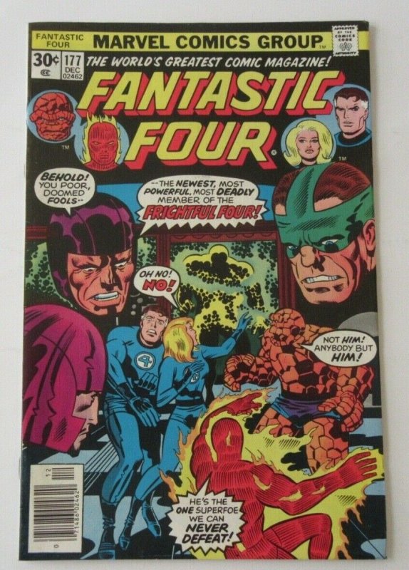 Fantastic Four #177 1st App Texas Twister & Captain Ultra 1976 Marvel Comics VF