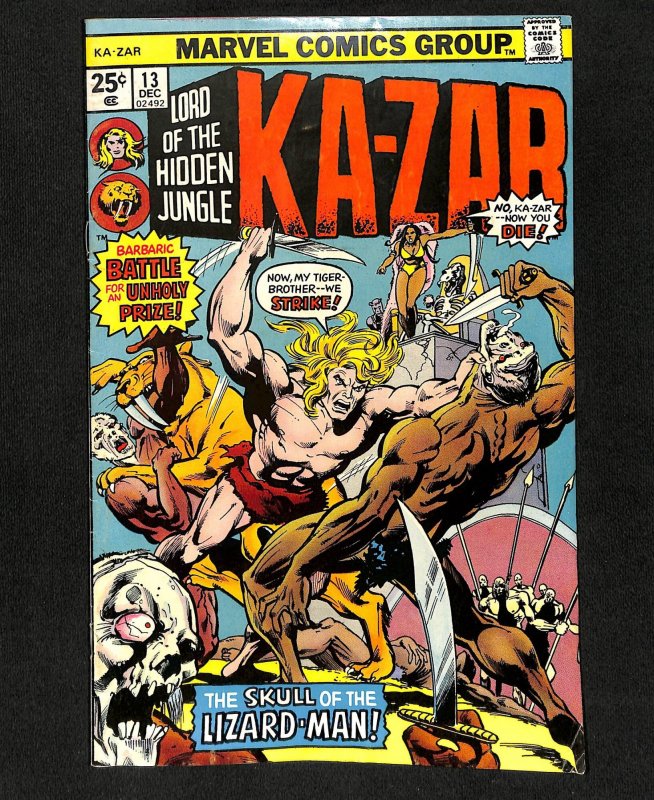 Ka-Zar (1974) #13