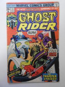 Ghost Rider #13 (1975) VG Condition!