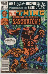 Marvel Two In One #83 (Jan 1982, Marvel), VFN (8.0), Thing & Sasquatch star