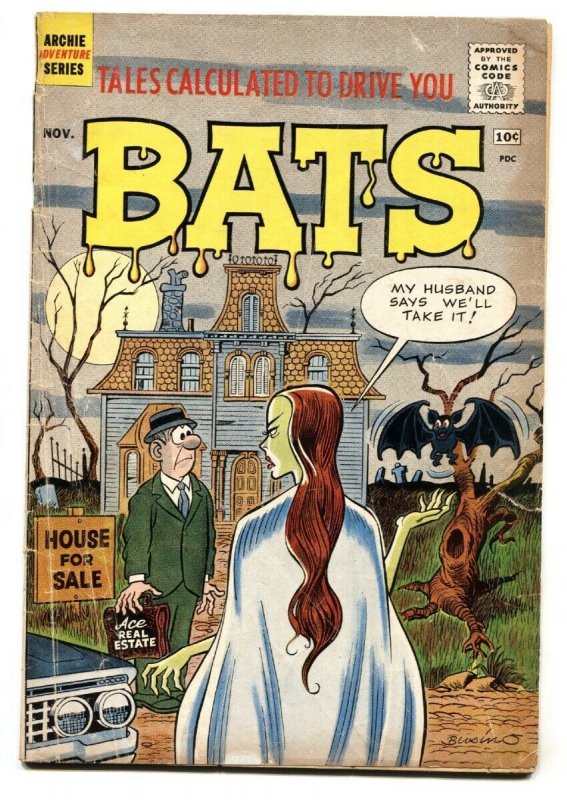 Tales Calculated To Drive You Bats #1-1st issue-Wolfman mask centerfold compl...