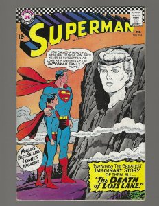 Superman #194 The Death Of Lois Lane