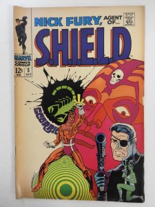 Nick Fury, Agent of SHIELD #5 (1968) Solid VG Condition!
