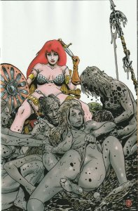 Invincible Red Sonja # 8 Broxton 1:10 Variant Cover NM Dynamite [F5]