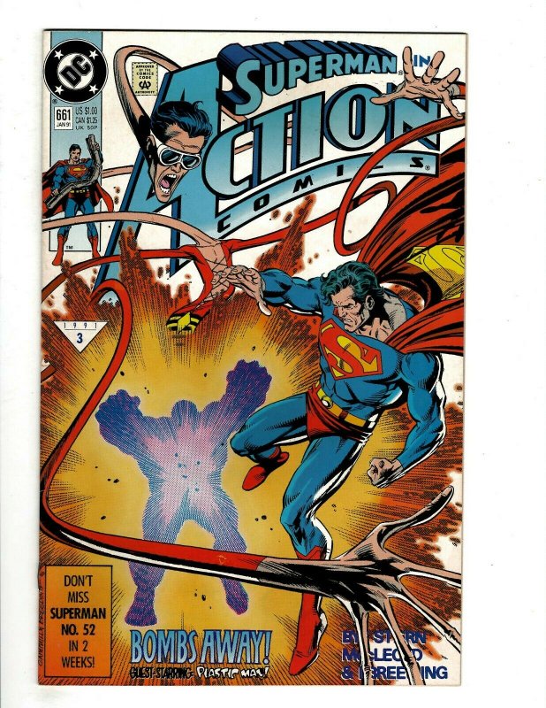 12 Superman in Action Comics DC Comics 654 655 656 657 658 659 660 661 665 + HG1