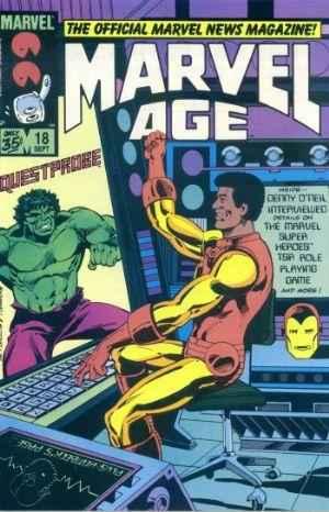 Marvel Age #18, NM- (Stock photo)