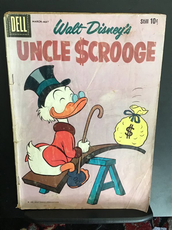 Uncle Scrooge #29 (1960) Affordable-grade Carl Barks issue key! VG