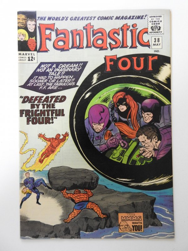 Fantastic Four #38 (1965) FN/VF Condition!