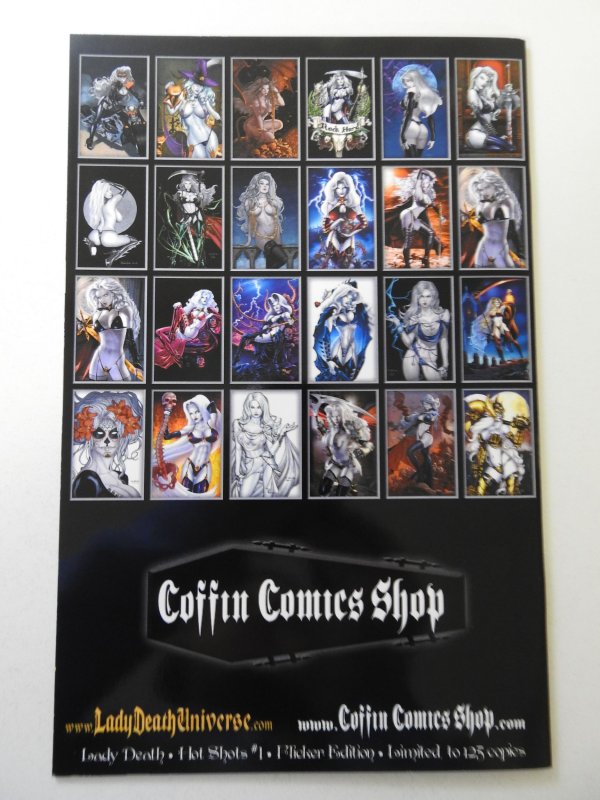 Lady Death Hot Shots Flicker Edition NM Condition! Signed W/ COA!