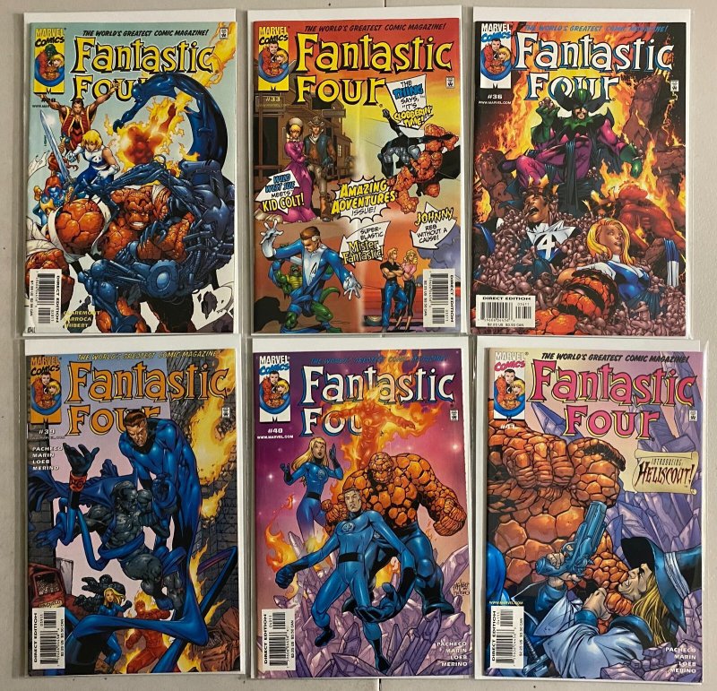 Fantastic Four lot #1-41  Marvel 3rd Series (8.0 VF) 30 diff (1998 to 2001)