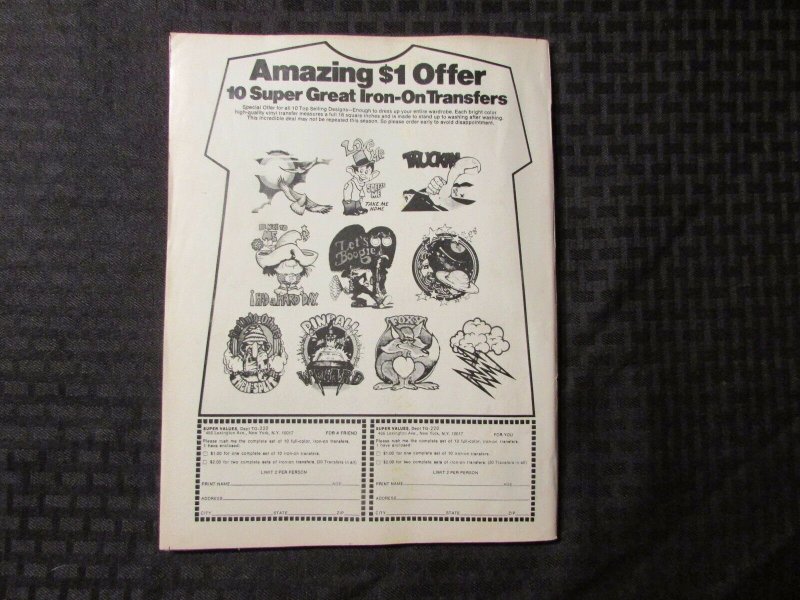 1976 Quasimodo's MONSTER Magazine FN- Mayfair Horror