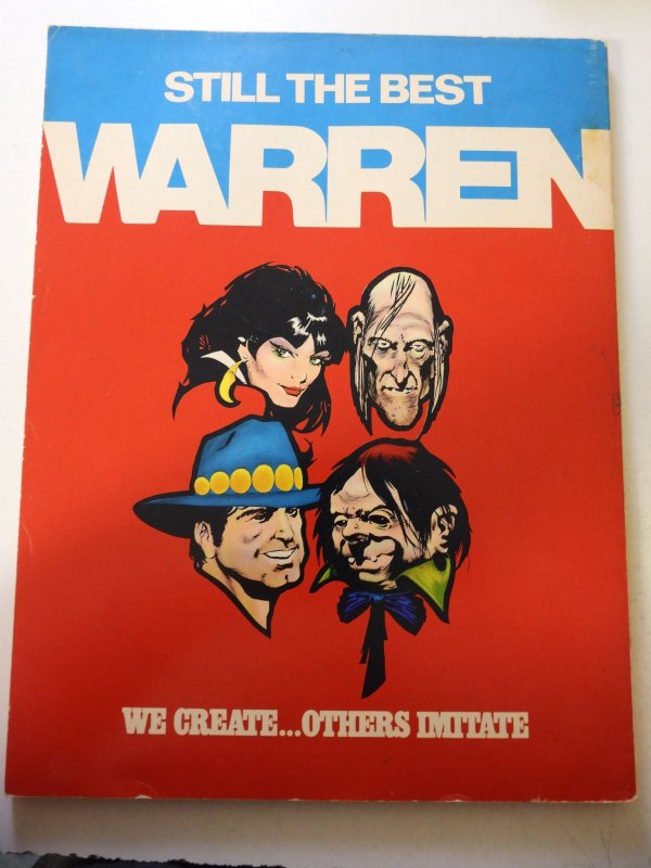 1977 Comic Art Convention 10th Anniversary Edition VG condition stains fc